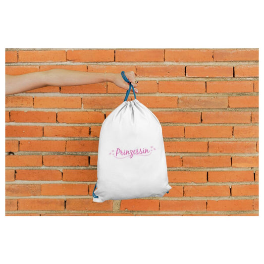 Turnbeutel Comic Prinzessin Schriftzug